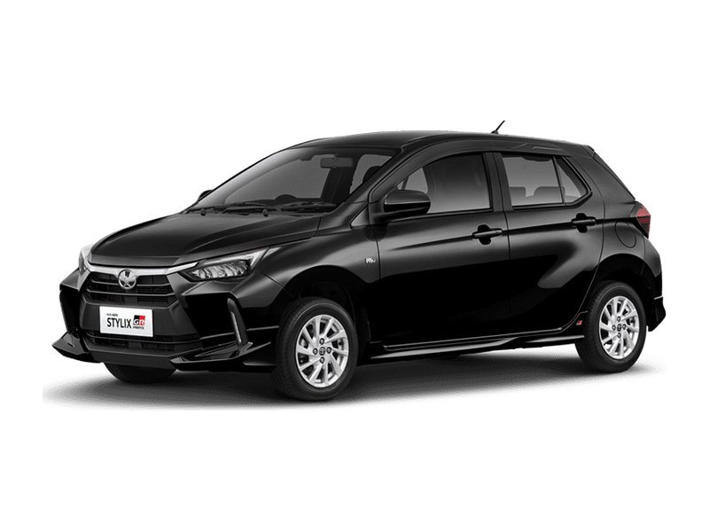 Toyota Agya warna Attitude Black Mica