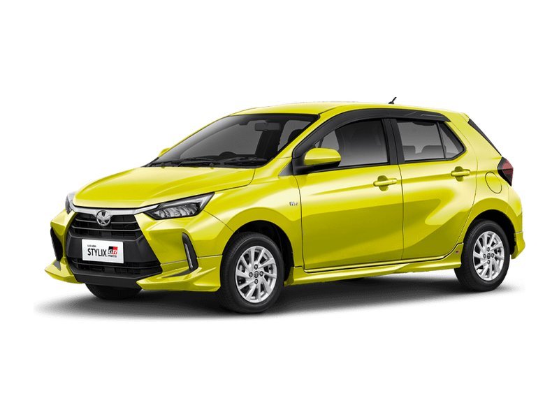 Toyota Agya warna Yellow